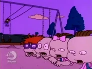 The babies gasp when they hear what Josh said