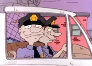 The cops see Angelica, but don't take the situation seriously