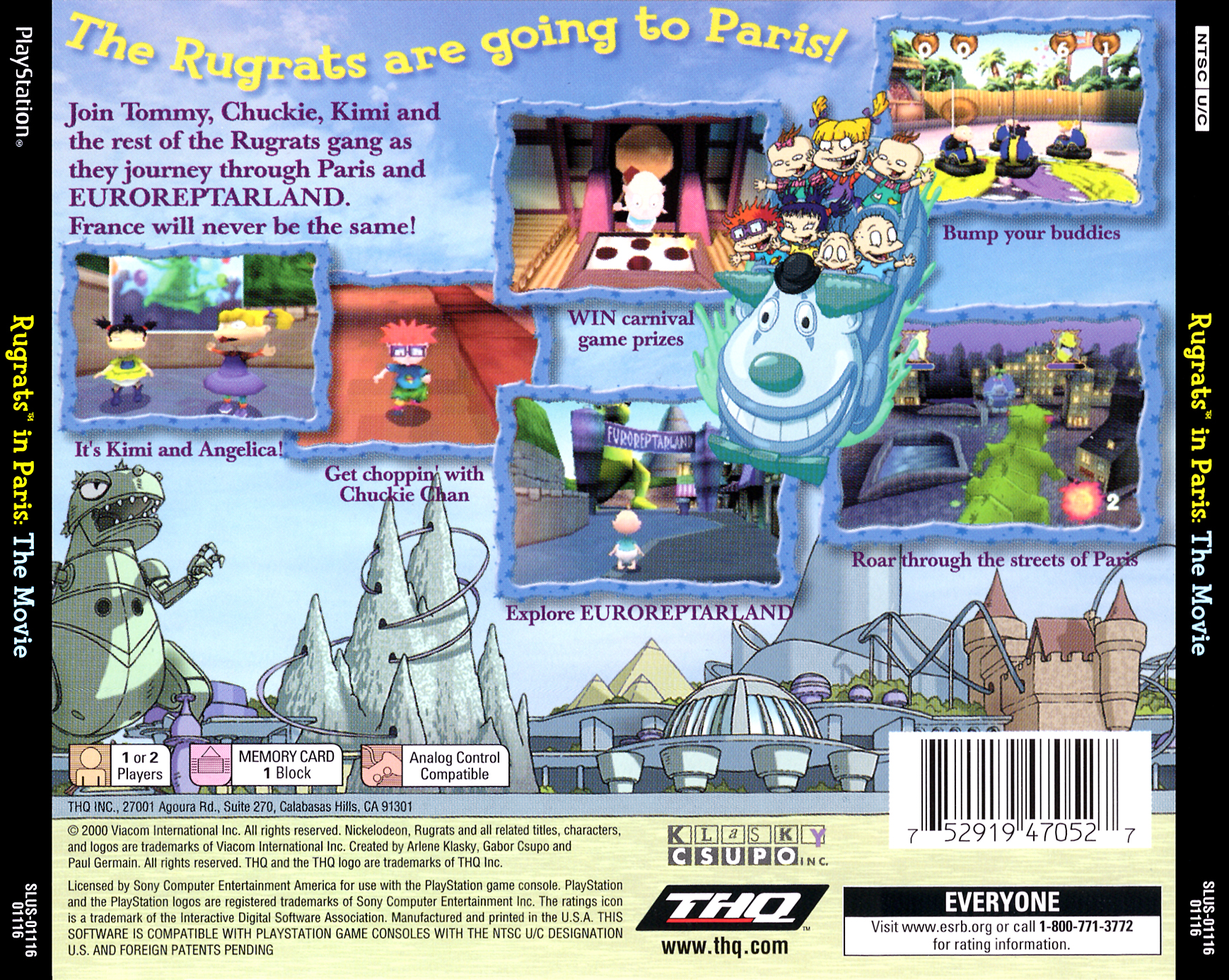 rugrats in paris ps1