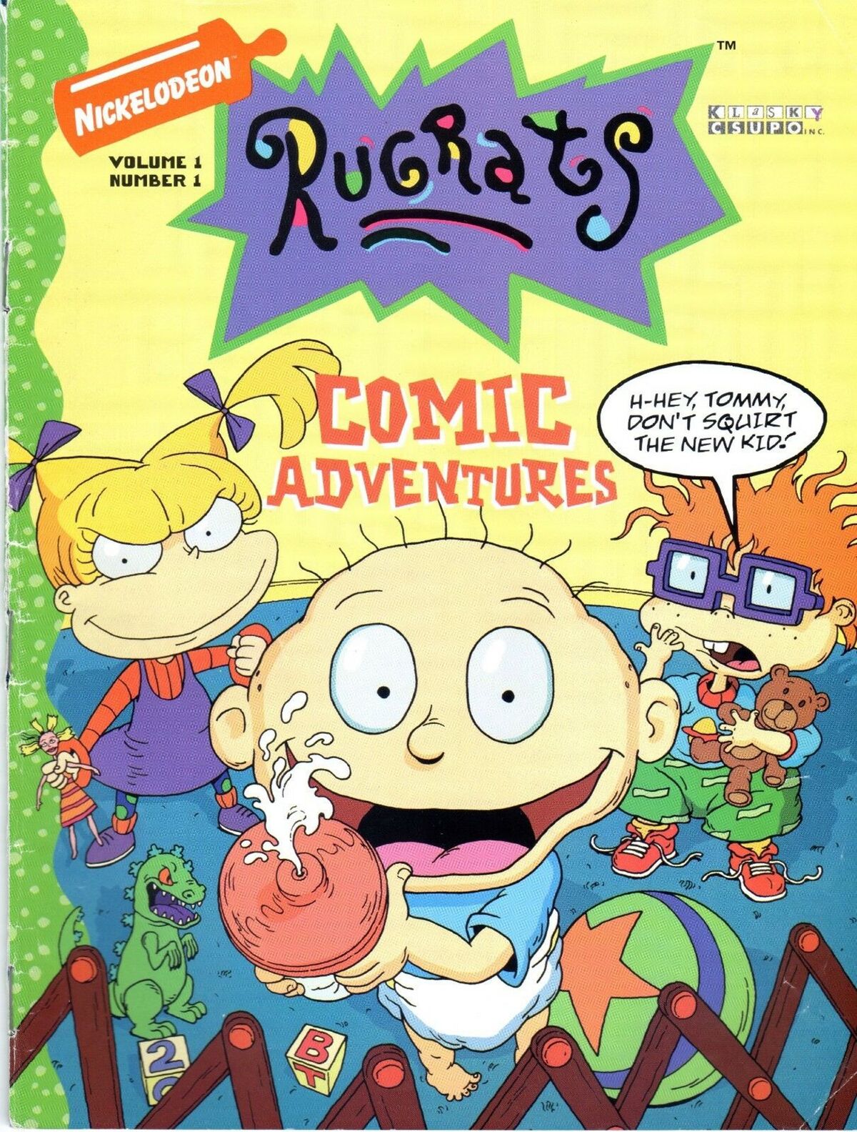 Rugrats Comic Adventures Volume 1 Number 1 Rugrats Wiki Fandom 3904