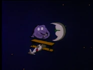 Tommy hallucinates that his dream versions of Stu, Didi, and Lou watch over him as he falls asleep