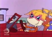 "Ah, the open road! We made it, Cynthia! Sweet freedom!"