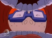 It ain't just the main characters to have an In-The-Mouth-Camera Shot, you know? Broccoli Breath!