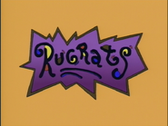 The 2nd Rugrats logo (1991-2004)