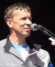 Bob Mothersbaugh at the Burlington's Sound of Music Festival.