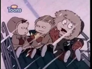 "Don't worry, the North Pole must be around here someplace!"