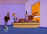 "And this, is the town after we transform it into Famous Ethel's Cookie World Entertainment Park, the cookiest place on earth!"