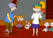 "But don't be mad, she's just a poor, dumb kitty."