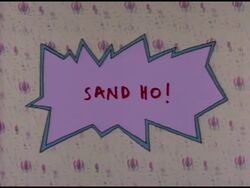 Sand Ho! Title Card