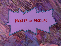 Pickles vs. Pickles Title Card (HQ)