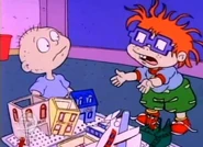 "Look what you did! It's all ruined!"