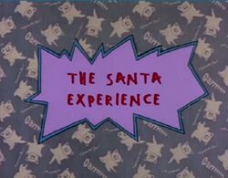 Rugrats - The Santa Experience Title Card
