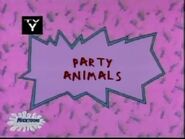 Party Animals Title Card