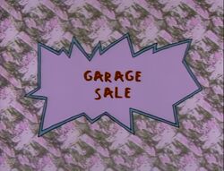 Garage Sale Title Card