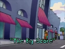 The Big Score Title Card