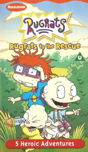 Rugrats to the Rescue VHS Cover