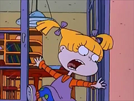 Angelica loses her balance...
