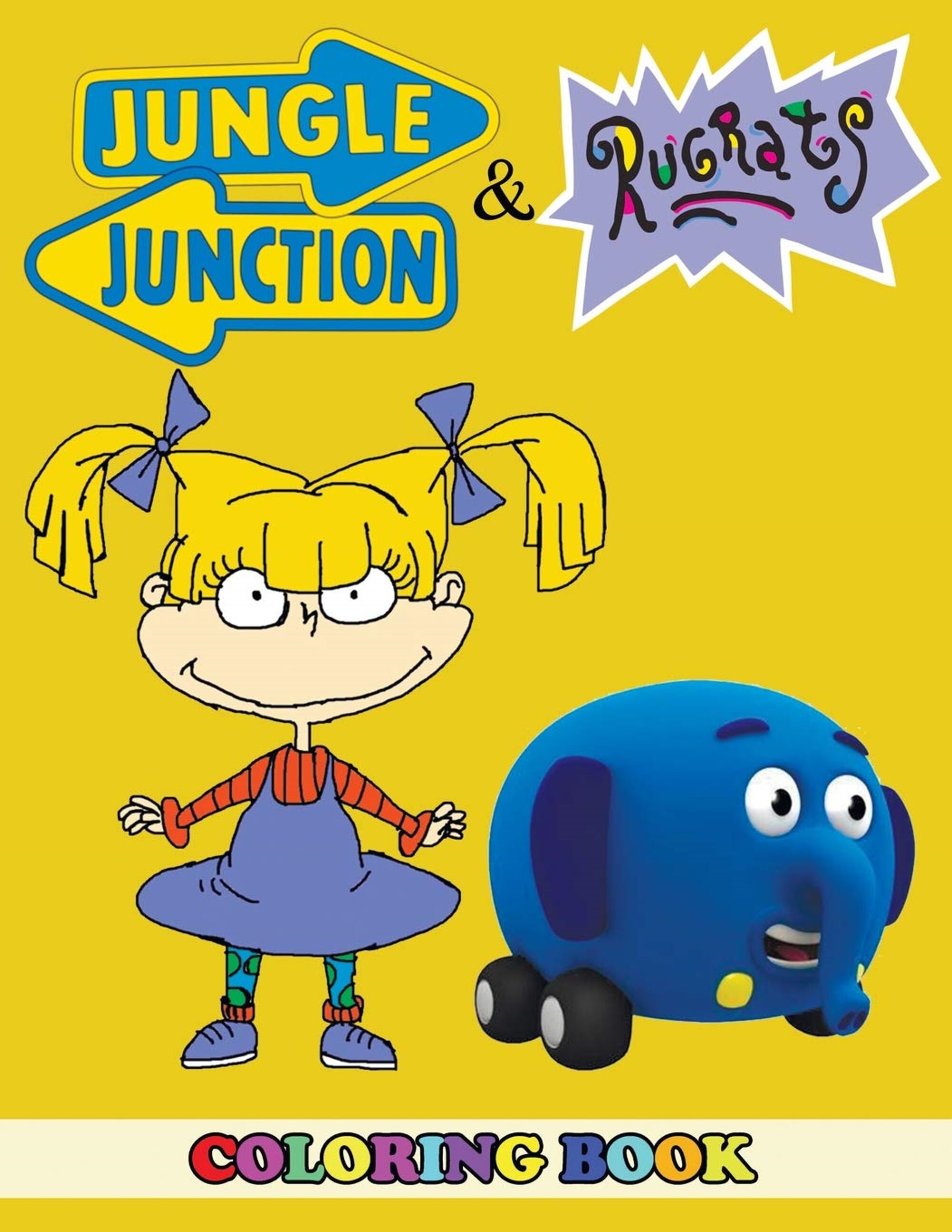 Jungle Junction And Rugrats Coloring Book Rugrats Wiki Fandom