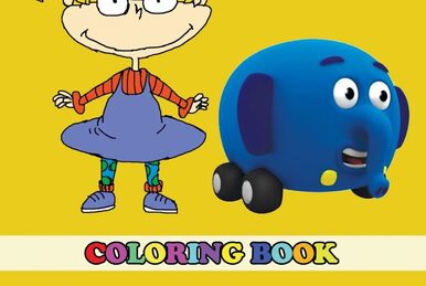 rugrats and blues clues coloring pages