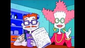 Barbie de angelica rugrats top