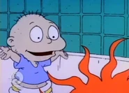 "So, I finally figured, there's lots of good reasons to wear clothes!"