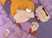 "Angelica?" "What?" "Can I have a tato' chip?" "No!" "Not even one?" "Get your own!"