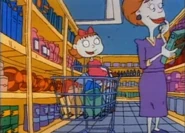 "Yeah, he's over, um... um..."