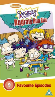 Rugrats Run Riot VHS Cover