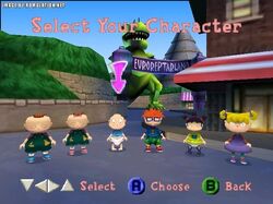 Rugrats in online paris ps1