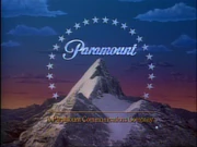 The 1989 Paramount Television logo, as featured at the end of Season 1 and most of Season 3 of Rugrats.