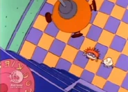 The cookie jar is too high for Tommy and Chuckie to reach