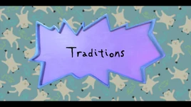 Traditions title card