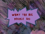 What the Big People Do