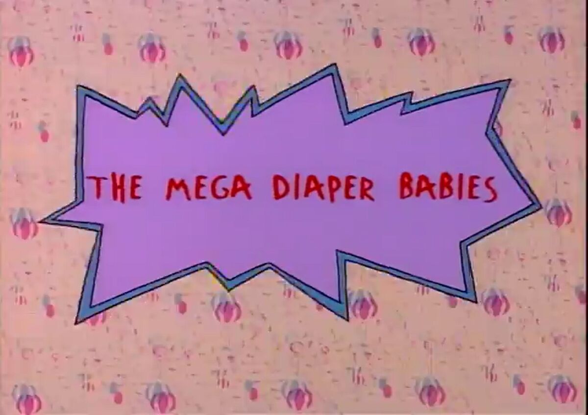 rugrats the mega diaper babies