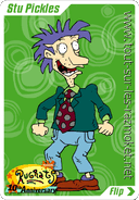 Stu at the Rugrats Card