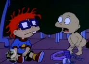 "Chuckie, I'm going out there!"