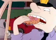 One of them even eats a donut