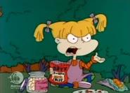 "If you're so hungry, why don't you eat some of those dog biscuits you like so much?"