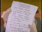 "Dear Ronald Thump, if you ever want to see your precious liddle baby Thump again,"