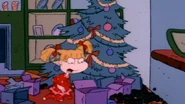 "It can't be! It just can't be! Santa's just a smelly old guy in red pajamas!"
