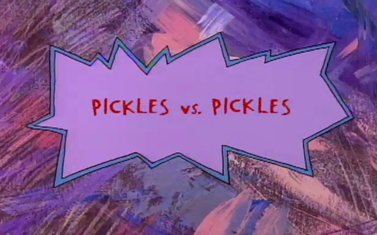 Pickles vs. Pickles Rugrats Wiki Fandom