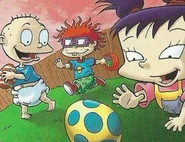 Tommy, Chuckie and Kimi Rugrats Easter 2019