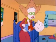 "Mommy's ear's not a toy, honey!"