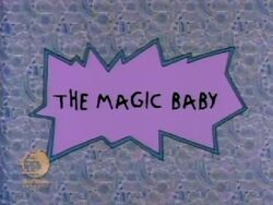 The Magic Baby Title Card