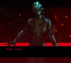 A Drained Host begging for a merciful death