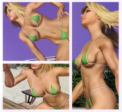 Dixie showing off her figure!