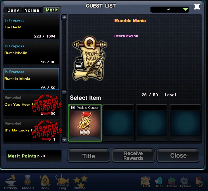 Quest Rumble Fighter Wiki Fandom