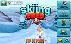 SKIING FRED free online game on