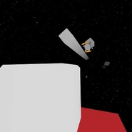 The Runner carrying rings