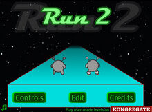 Run2 title screen